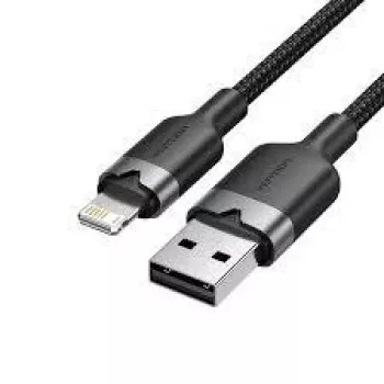 Cable USB2.0 a LIGHTNING/1M negro Lanbf Vention