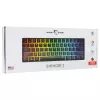 Teclado mecánico gaming White Shark Shinobi-2 con switches Red, negro, distribución US
