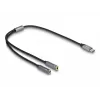Adaptador DAC USB Type-C DeLOCK 66616 24 Bit 96 kHz 2 x 3,5 mm