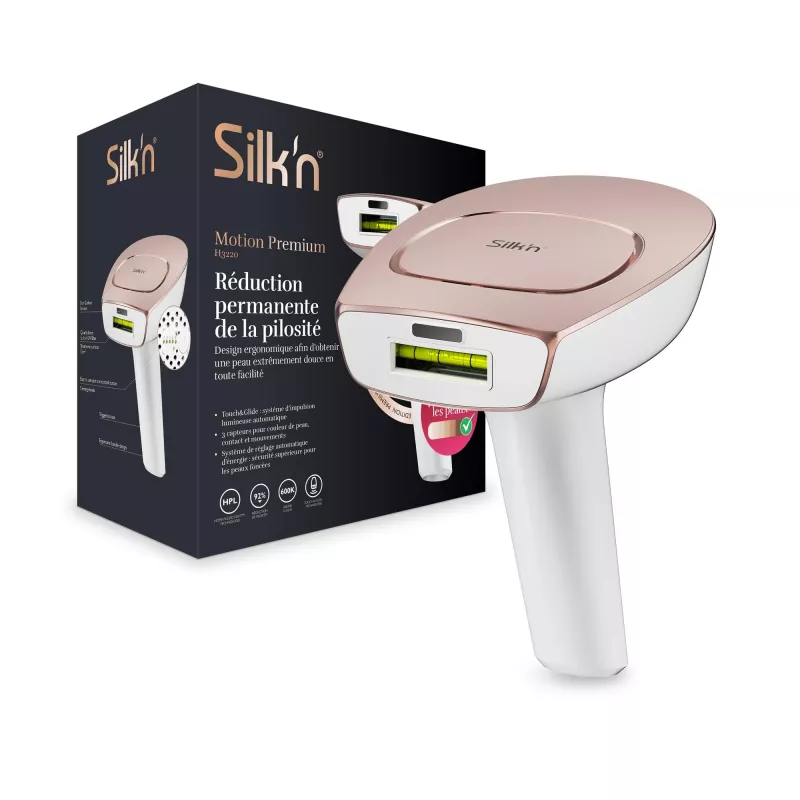 Depiladora IPL Silk'n Motion Premium MOP1PE4P001, oro rosa