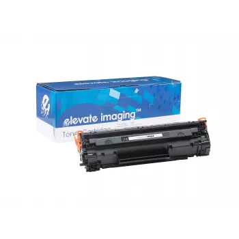 Cartucho de tóner CF283A negro para HP