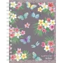 Cuaderno Herlitz Ladylike Butterflies A5 100 hojas gris multicolor