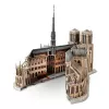 Puzle 3D CubicFun Notre Dame, 293 piezas, maqueta a escala de la catedral
