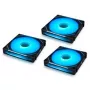 LIAN LI UNI FAN SL-INF 140 ARGB Reverse Blade PWM pack de 3 - negro