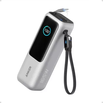 Cargador portátil Anker Power Bank 25K, A1695H41, 25000mAh
