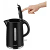 Amica KF1002 hervidor eléctrico, 1,7 L, negro