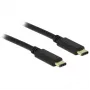 Cable USB DeLOCK 2 m 2xUSB2.0-C