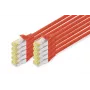 Digitus DK-1644-A-020-R-10 Cable de conexión CAT 6A S/FTP 2 m, rojo, pack de 10