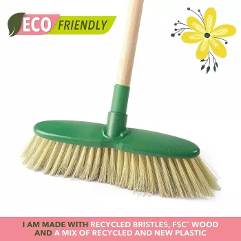 Escoba de suelo Beldray LA075277EU7 Eco Classic – utensilio de barrido manual, ligera para uso doméstico