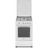 Cocina Simfer 4401SGRBB tipo de placa gas tipo de horno gas blanco ancho 50 cm 49 L profundidad 55 cm