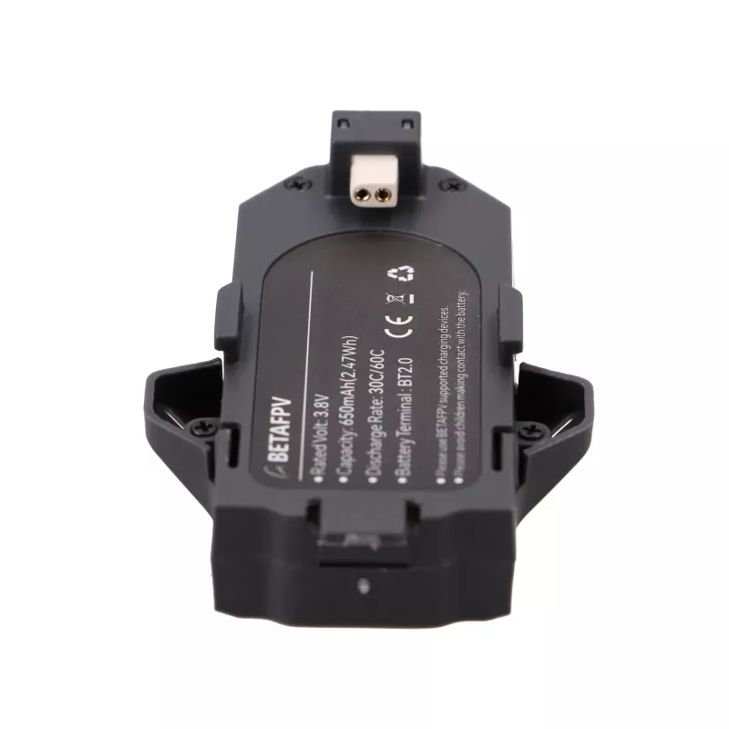 Pack de baterías para dron Aquila16 BetaFPV Aquila16 65C 650mAh pack de 2, 3,8V, 650mAh