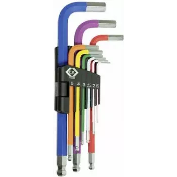 Juego de llaves Allen c.k tools T4449 – métrico 1,5 mm, 2 mm, 2,5 mm, 3 mm, 4 mm