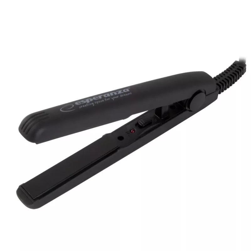 Plancha de pelo Esperanza EBP008 mini 16 cm, 22 W, plancha de viaje