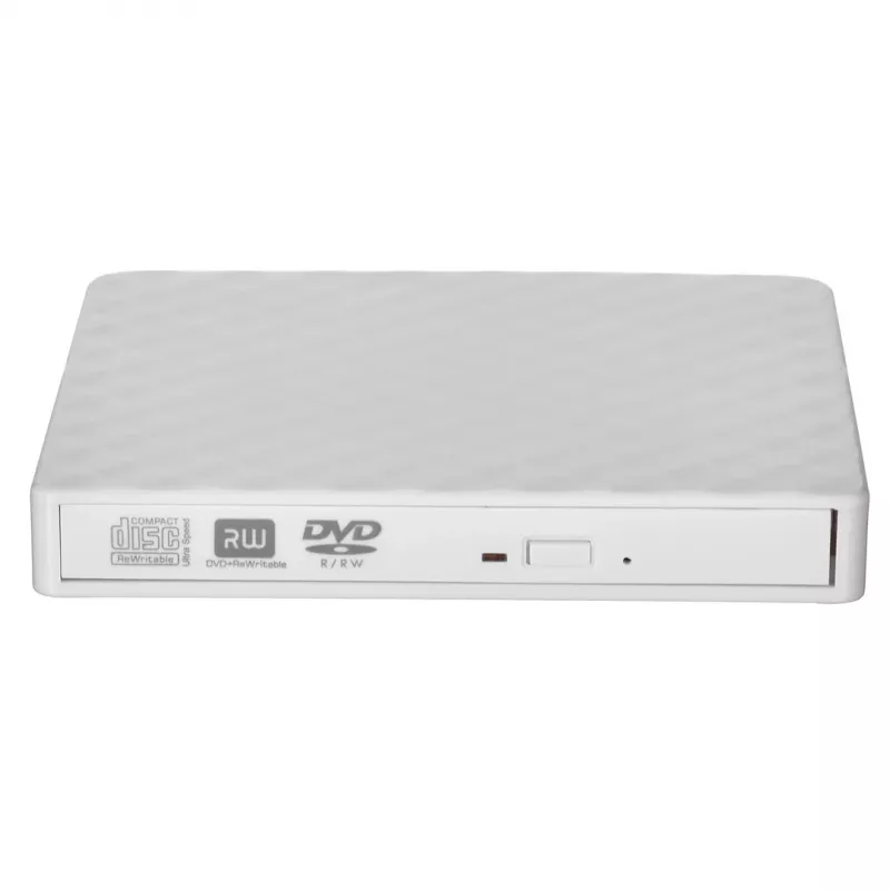 Unidad de DVD portátil KRUX Blanca