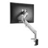 Soporte para monitor Ergo Office ER-405G montaje en escritorio giratorio inclinable orientable 13–32 pulgadas VESA universal