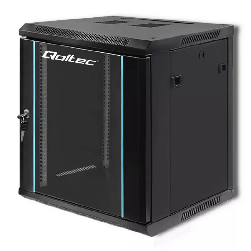 Armario rack 19 pulgadas QOLTEC 54467, 12U, 600x635x600 mm