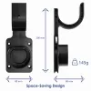 Akyga AK-SC-E15 Soporte de pared para cable de carga de VE Tipo 2