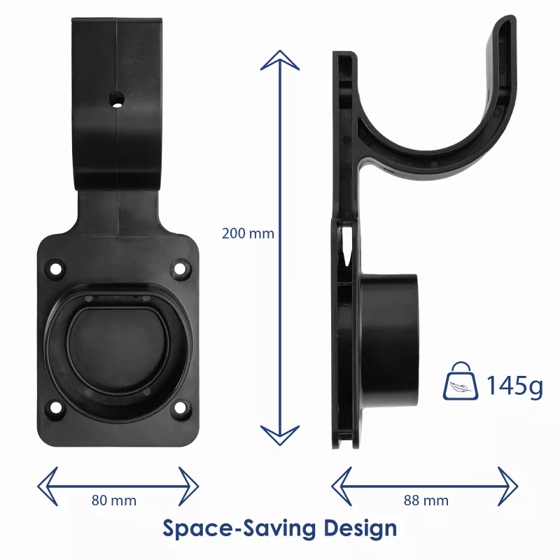 Akyga AK-SC-E15 Soporte de pared para cable de carga de VE Tipo 2