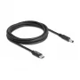Cable de carga para portátil DeLOCK USB Type-C macho a Dell 4.5 x 3.0 mm macho 1,5 m 20 V