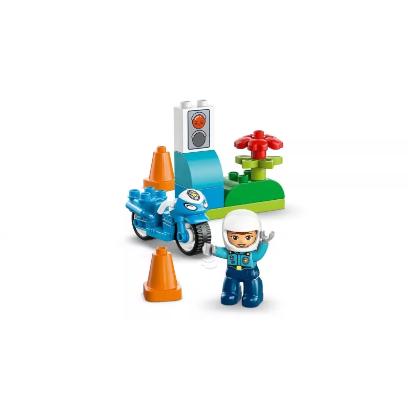 LEGO DUPLO 10471 Moto de policía azul