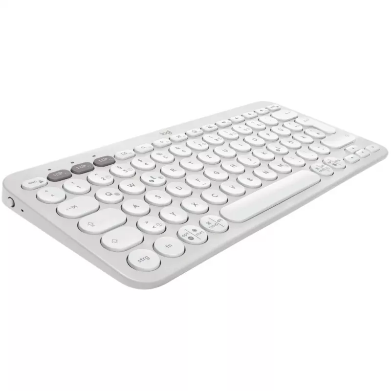 Logitech Pebble 2 Combo Set, blanco, inalámbrico, alemán, 920-012204