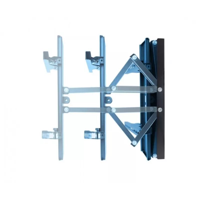 Soporte de pared para TV Esperanza TITAN para 26–70 inch (66–177,8 cm), inclinación ±15°, giro 120°, VESA hasta 400×400, carga máx. 55 kg, negro