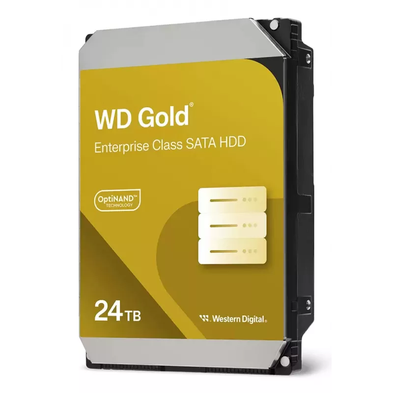 WD Gold WD242KRYZ - Disco duro - Enterprise - 24TB - interno - 3,5 (8,9 cm) - SATA 6Gb/s - 7200 rpm - Búfer: 512MB (WD242KRYZ)