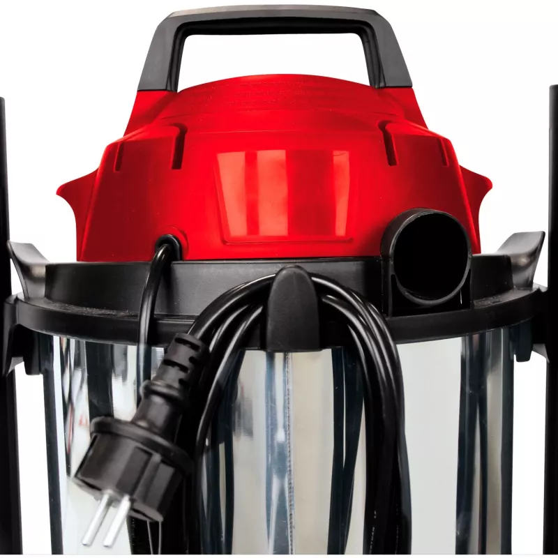 Einhell TC-VC 1812 S aspiradora de sólidos y líquidos, 1250 W, roja