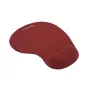 Alfombrilla de ratón ESPERANZA EA137R — superficie de gel roja, base antideslizante, reposamuñecas integrado