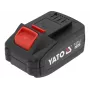 Batería para herramientas inalámbricas YATO YT-828463 — Li-Ion 18V 4Ah, rojo, indicador de carga