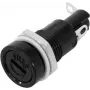 Portafusibles EUROLITE 30207210 con tuerca roscada, montaje en panel