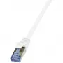 Cable de red LogiLink 20 m Cat.6A RJ-45 S/FTP blanco
