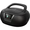Sencor SPT 6200DB boombox con reproductor CD/MP3 y radio, DAB+/FM, Bluetooth, USB, AUX, 3 W, negro