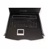 VALUE 26.99.0190 Consola KVM de 19 pulgadas, 8 puertos, USB, distribución del Reino Unido