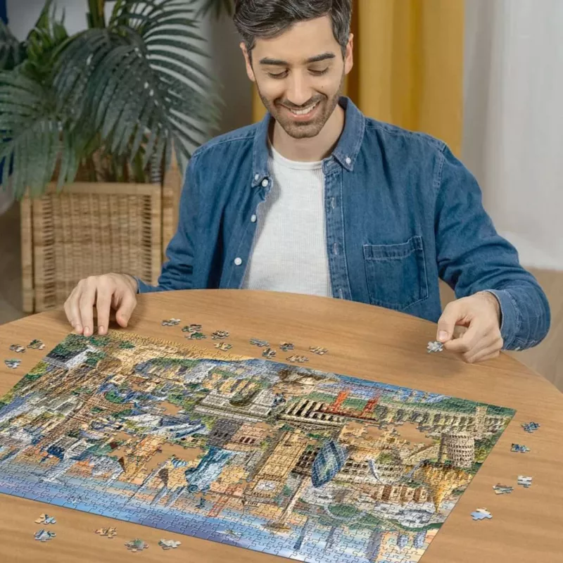 Puzzle Monumentos del mundo (1000 piezas)
