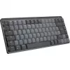 MX Mechanical Mini Teclado inalámbrico retroiluminado minimalista - GRAPHIT - DEU - CLICKY Inalámbrico 1 USB