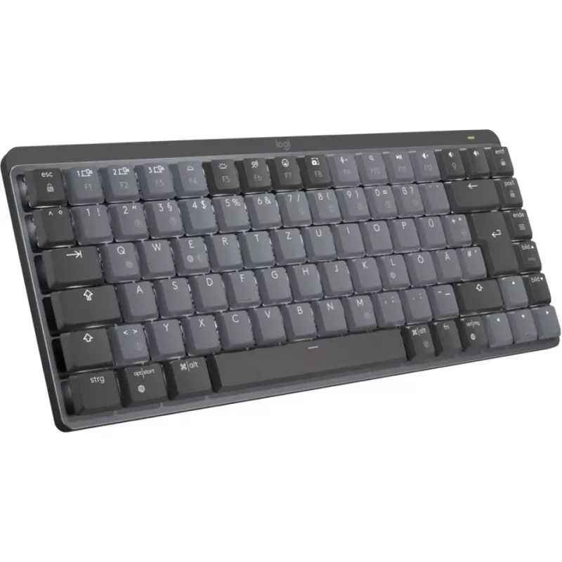 MX Mechanical Mini Teclado inalámbrico retroiluminado minimalista - GRAPHIT - DEU - CLICKY Inalámbrico 1 USB