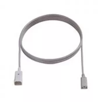 Cable de alimentación Bachmann 356.975 gris 3 m C13 C14 conector hembra