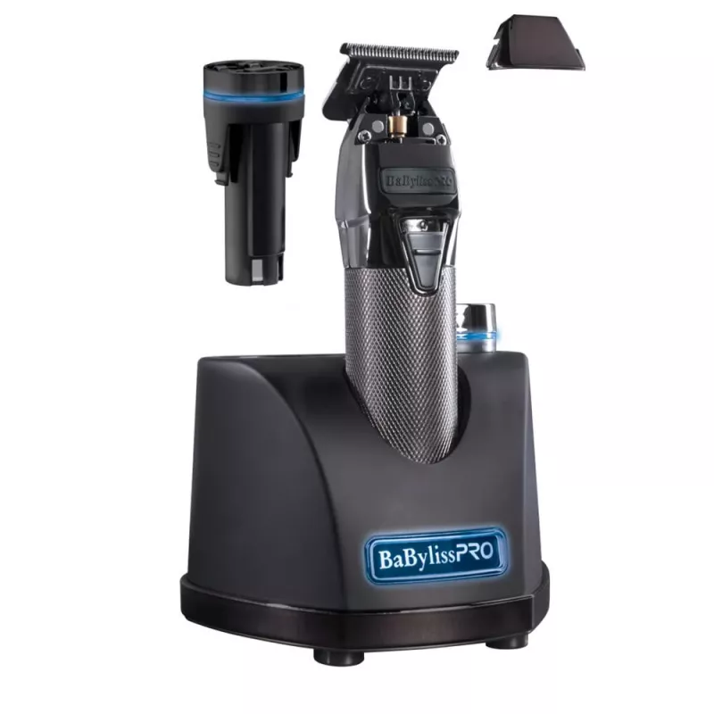 BaByliss PRO Skeleton Snap FX797E cortapelos y recortadora de barba con base de carga 1 ud.