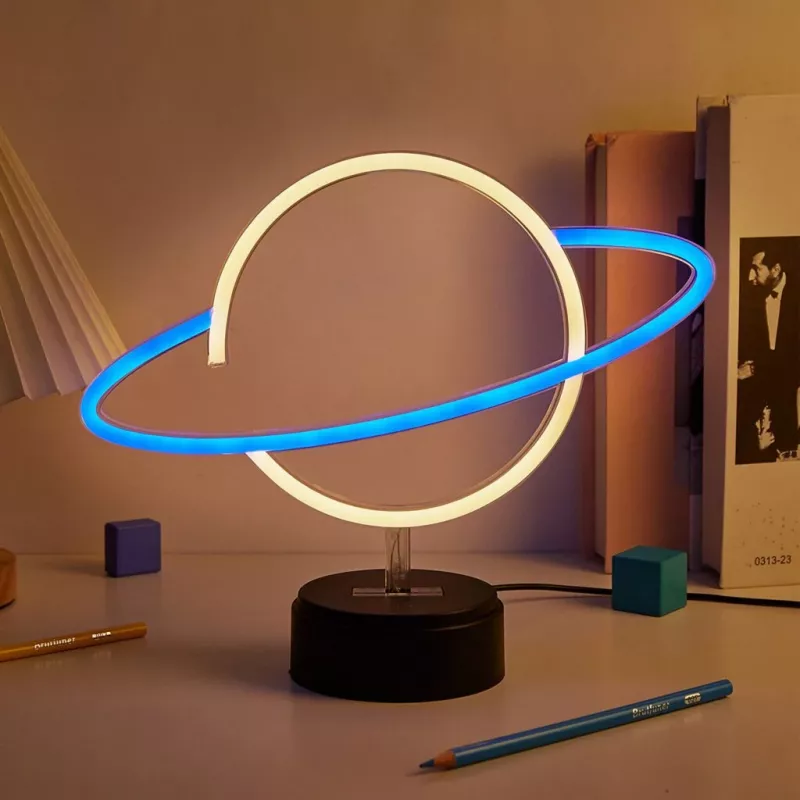 Lámpara LED decorativa Manta SNL38BLT Style Neon Lights Planet