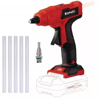 Pistola de pegamento caliente Einhell 4522200 negro rojo