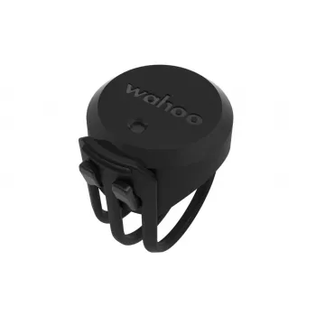 Sensor de velocidad/cadencia Wahoo WAHOO TRACKR — inalámbrico, IPX7 resistente al agua, pila CR2032, 35×32×18 mm, 13 g