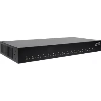 EXSYS EX-11017 estación de carga USB Type-C de 16 puertos