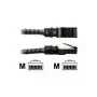 PatchSee PCI6Patch - Cable de red - RJ-45 (M) a RJ-45 (M) - 4,0 m - FTP - CAT 6a - apantallado, libre de halógenos (PCI6-F/13)