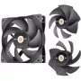 Thermaltake SWAFAN GT12 Ventilador para caja 120mm - Negro