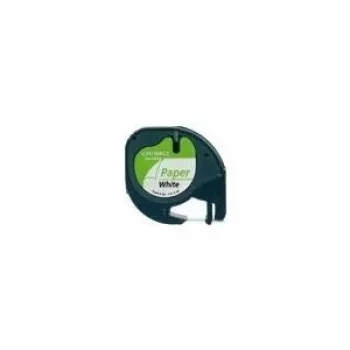 DYMO 12mm LetraTAG cinta de papel cinta de etiquetas
