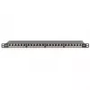 Patch Panel Digitus CAT 6 Class E High Density apantallado negro