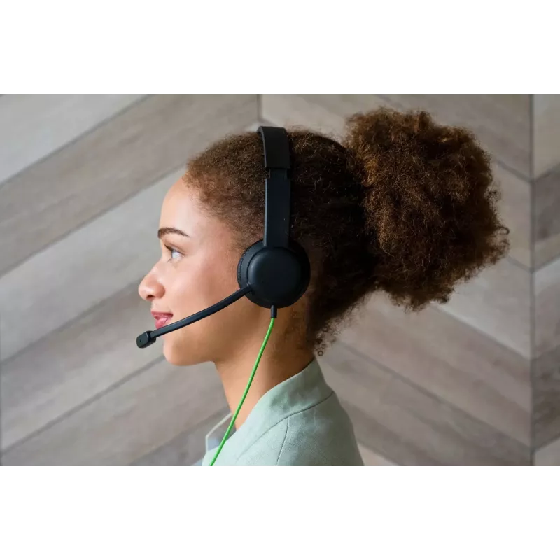 Auriculares de conferencia con cable Acer GP.HDS11.01N — supraaurales, cable de 2 m, 20–20000 Hz, 160 g, Negro