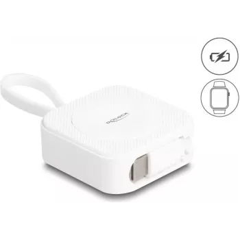 Cargador DeLOCK 83023 smartwatch USB inalámbrico interior 5V