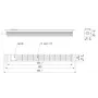 Unidad de distribución de corriente GEMBIRD EG-PDU-10C132C19 — 10x tomas C13, rack 1HE, entrada C19 16A, cable de 2 m, 3500 W